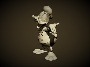 donald duck 3D model