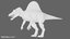 spinosaurus rigged animation 3D model
