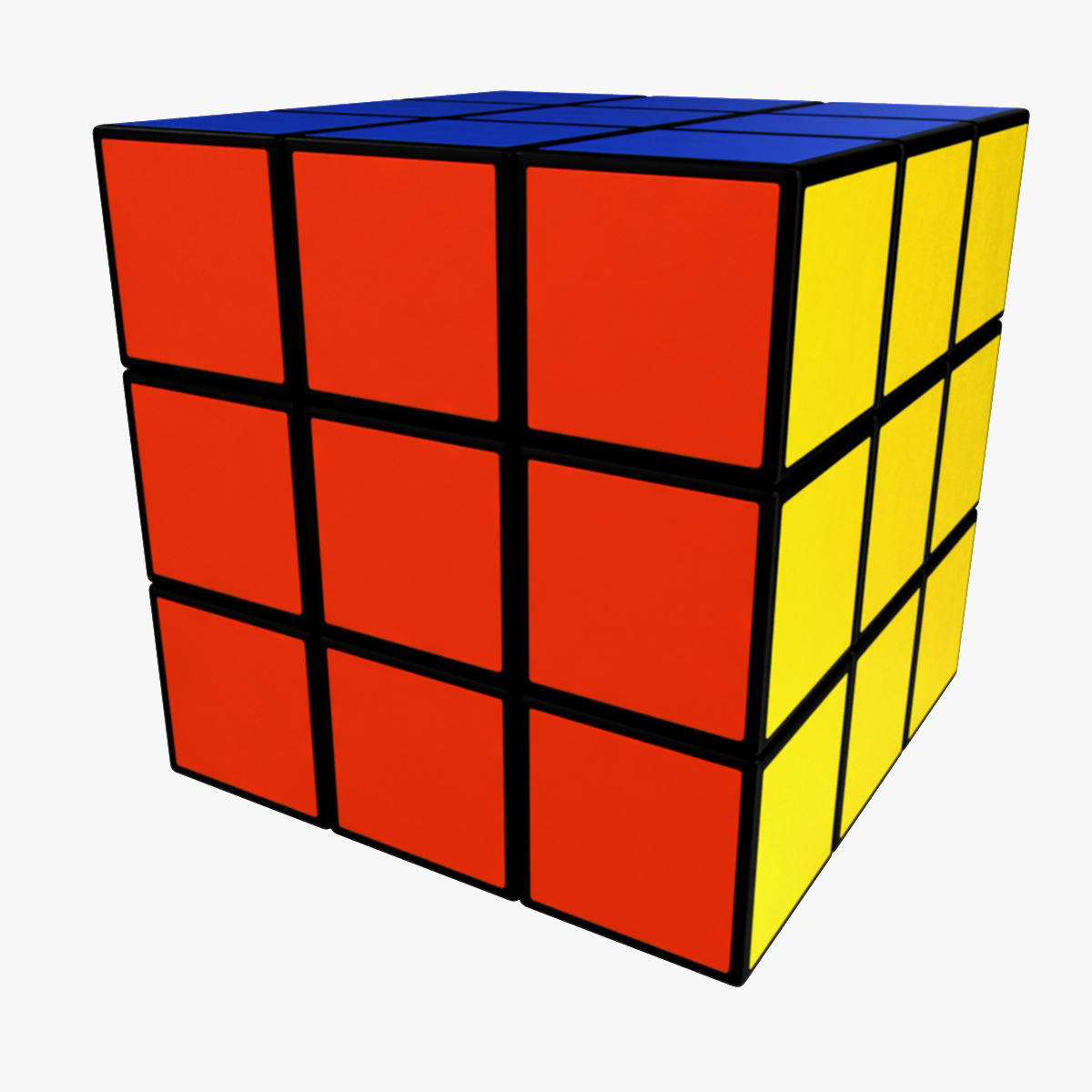modelo 3d Cubo de rubik - TurboSquid 1306030