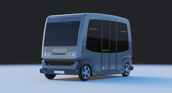 3D model ez10 bus - TurboSquid 1306534