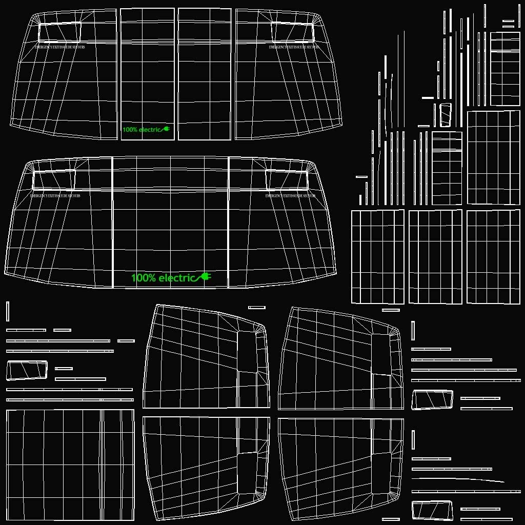 3D model ez10 bus - TurboSquid 1306534