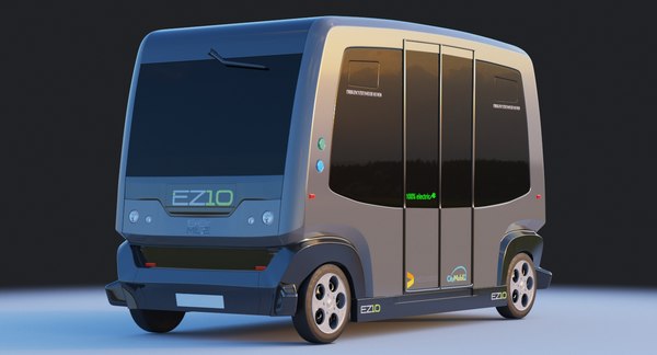 3D model ez10 bus - TurboSquid 1306534