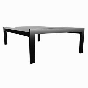 minimalist living room table 3D