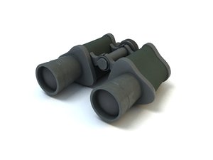 3D model binoculars bino