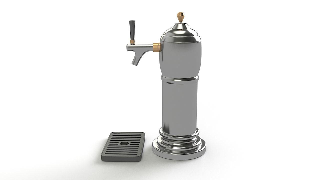 beer tap 3d model free beer tap 3d model free