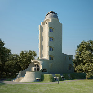 3D einstein tower model