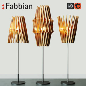3D lamp fabbian stick f23