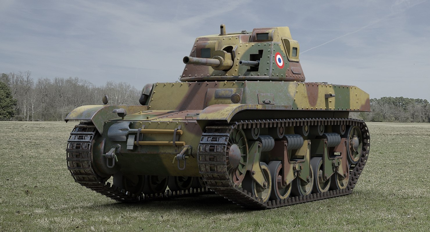 Renault WW2 Tanks