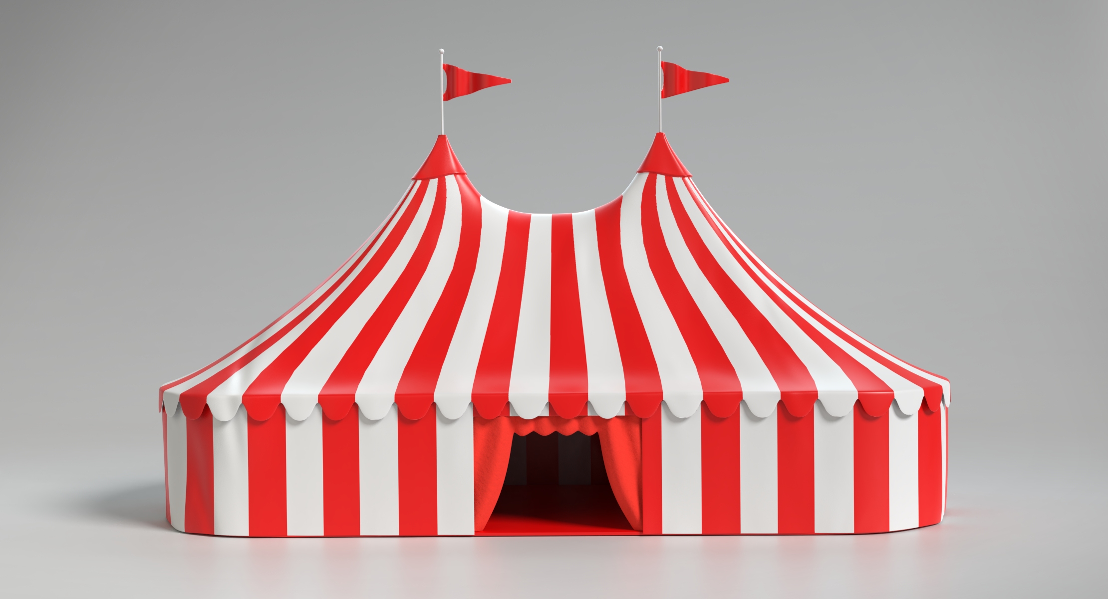 3D circus tent TurboSquid 1307526