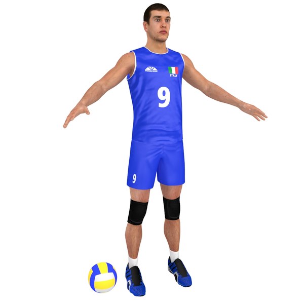 Volleyball Player 3D Models for Download TurboSquid