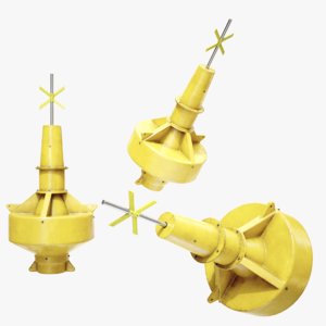 cardinal lateral buoy 3D