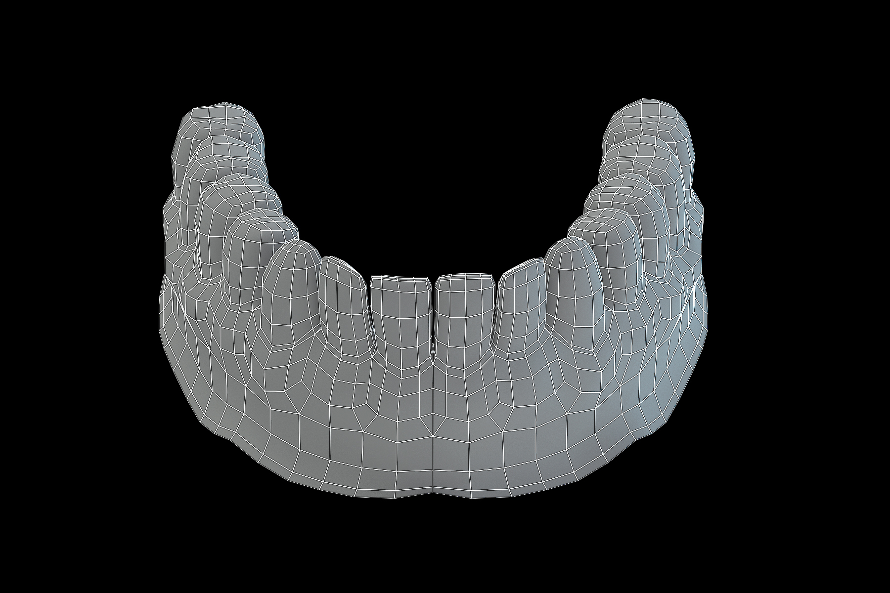 假牙3d模型