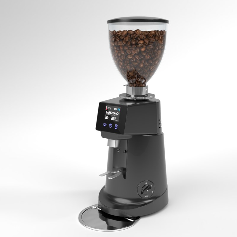 3D model blender sanremo coffee grinder TurboSquid 1308001