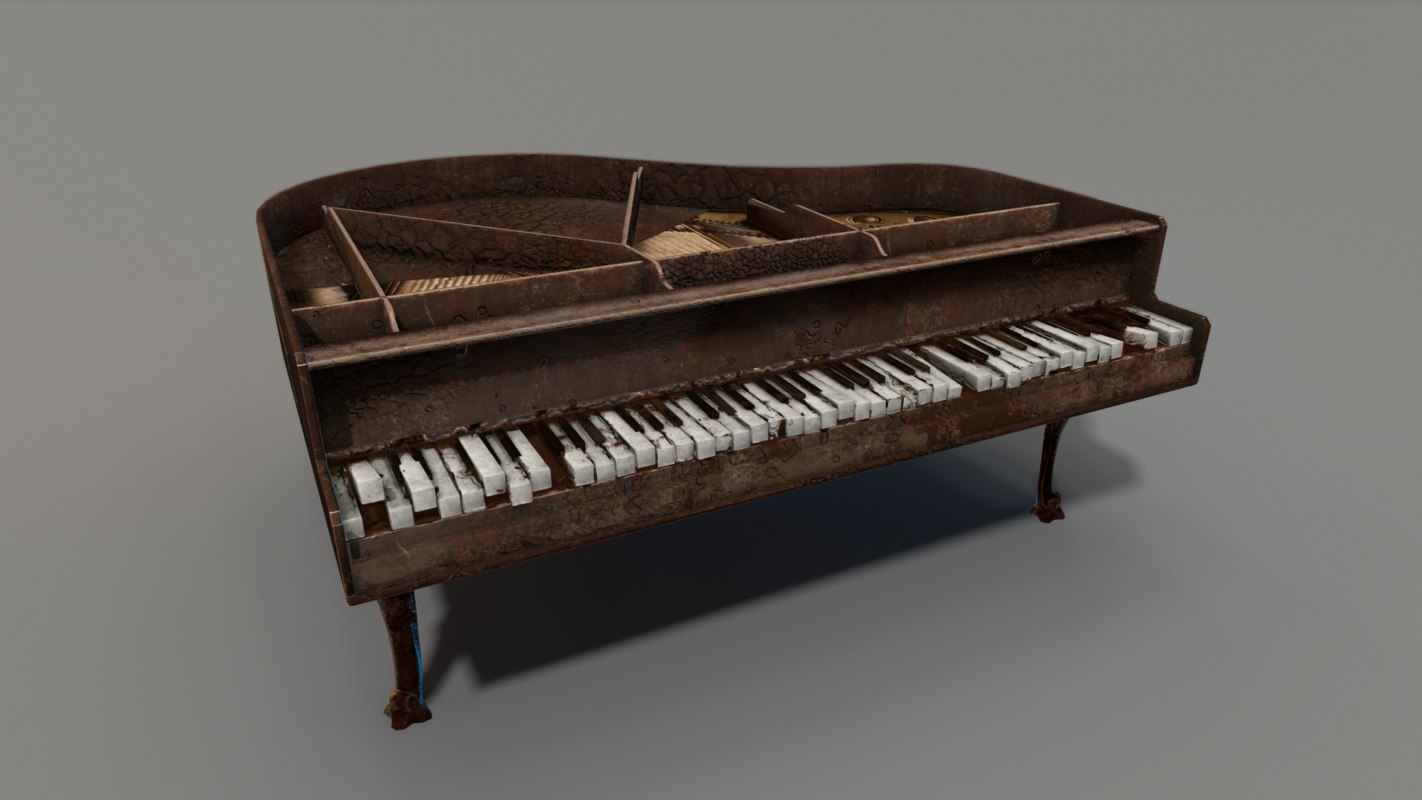 old piano