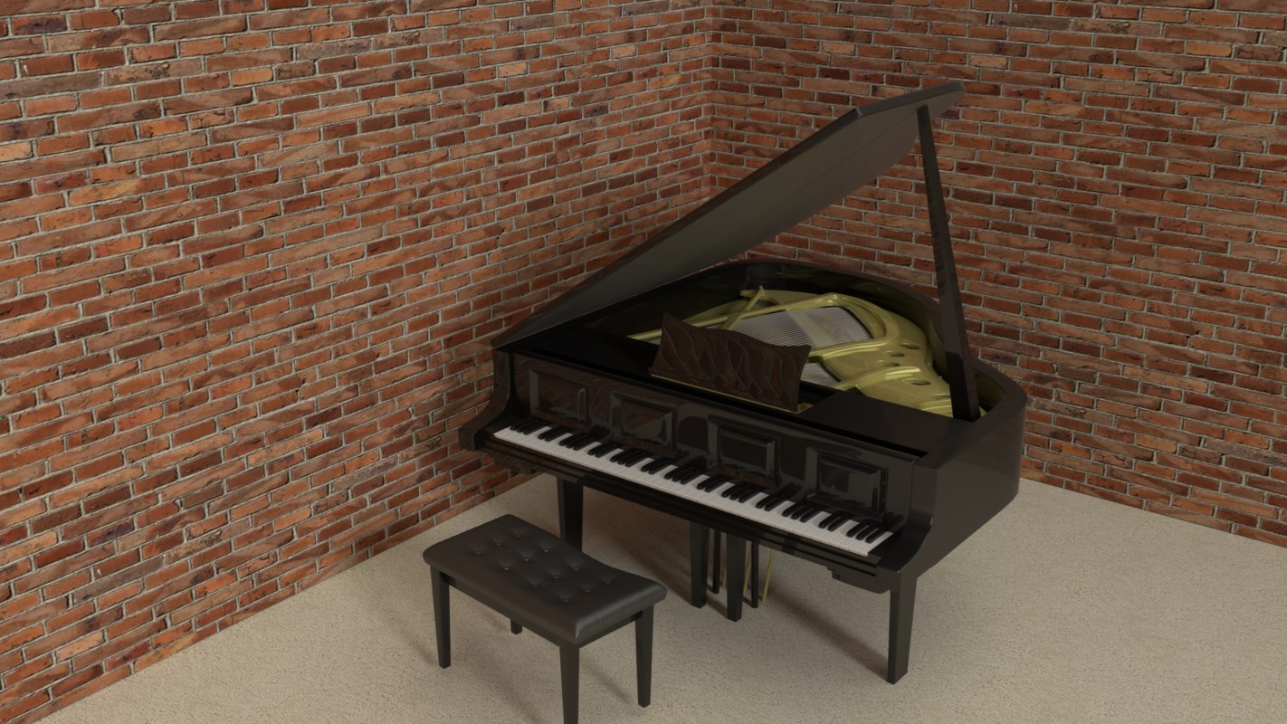 3d piano. Пианино 3d. Пианино рояль 3d. Рояль 3д модель. Пианино 3d модель игровая.