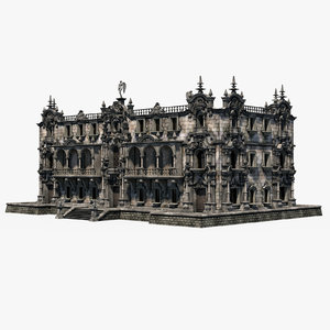 3D grim house build
