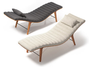 Sketchup Chaise Models Turbosquid