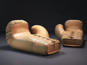 3D model ds-2878 09-10 boxing glove