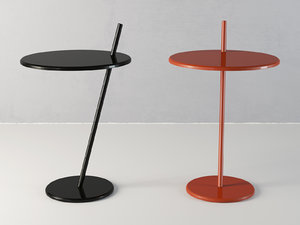 3D good evening pedestal table model