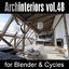 3D archinteriors vol 48 blender