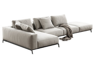 ettore modular sofa 3D