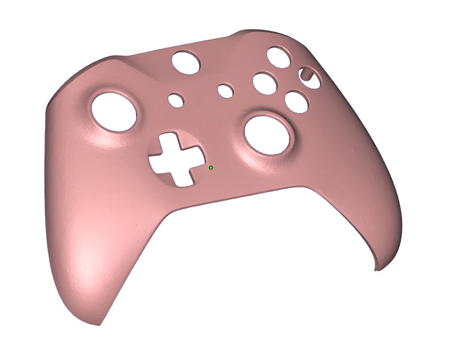 Xbox controller updated faceplate model TurboSquid 1308944