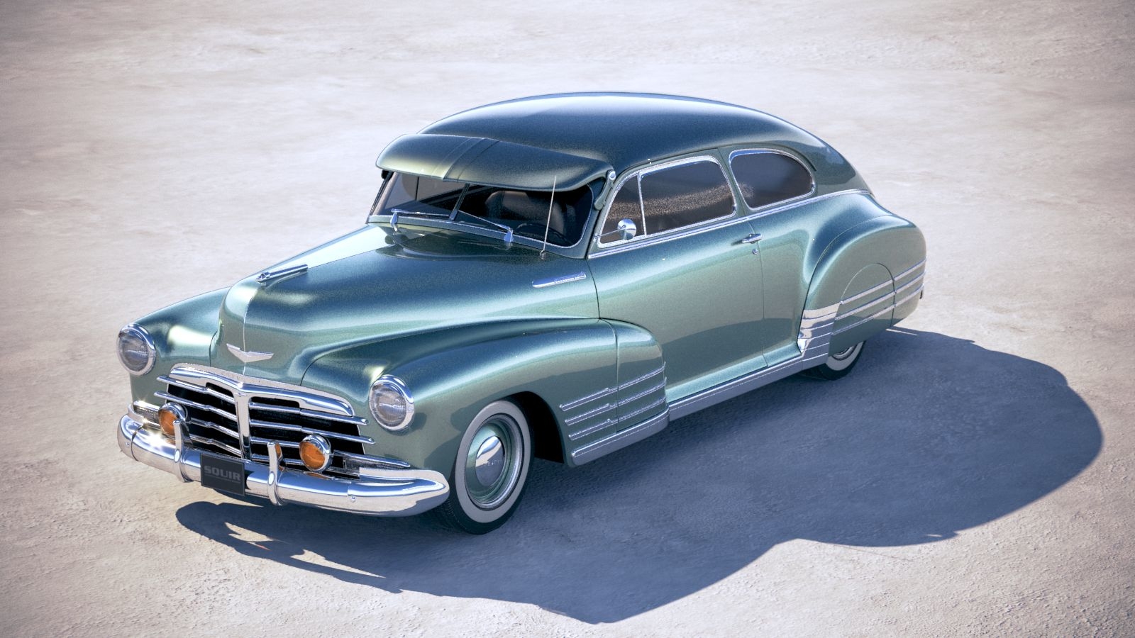 雪佛兰fleetline aerosedan 19483d模型