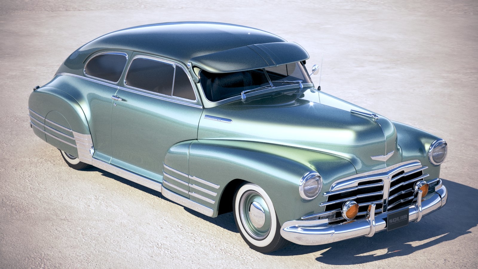 雪佛兰fleetline aerosedan 19483d模型