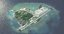 3D model pacific island naval base