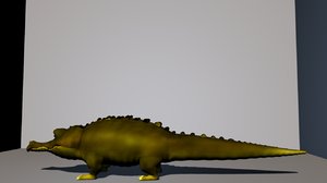 animal crocodile 3D