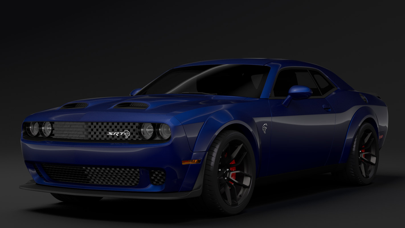 Dodge challenger 3d model