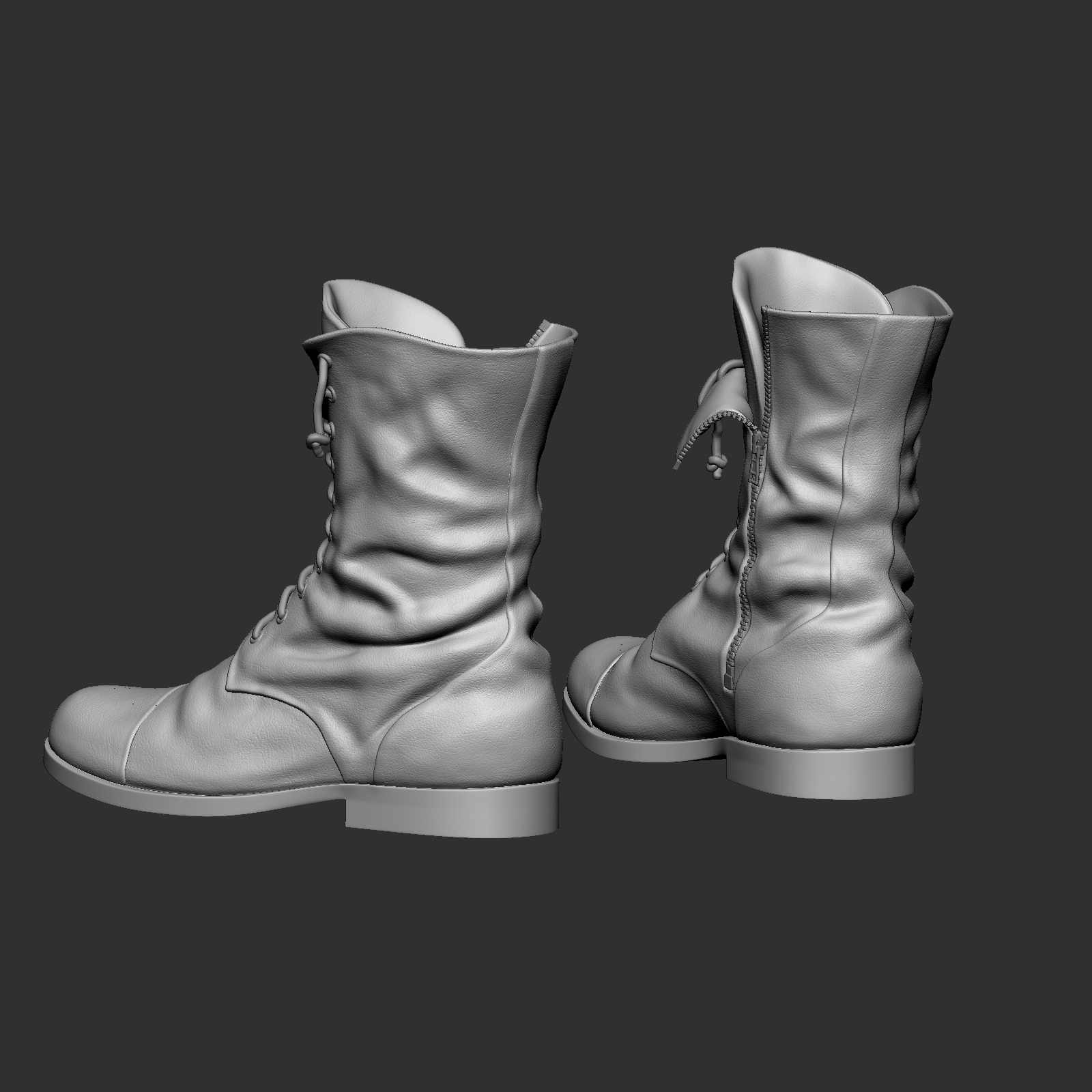boot sole alpha zbrush