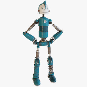 toy robot rodney 3D