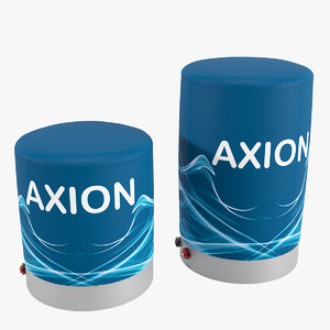 axion pouf inflatable furniture 3D model