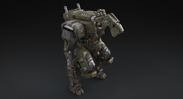 3D mech cockpit model - TurboSquid 1310446