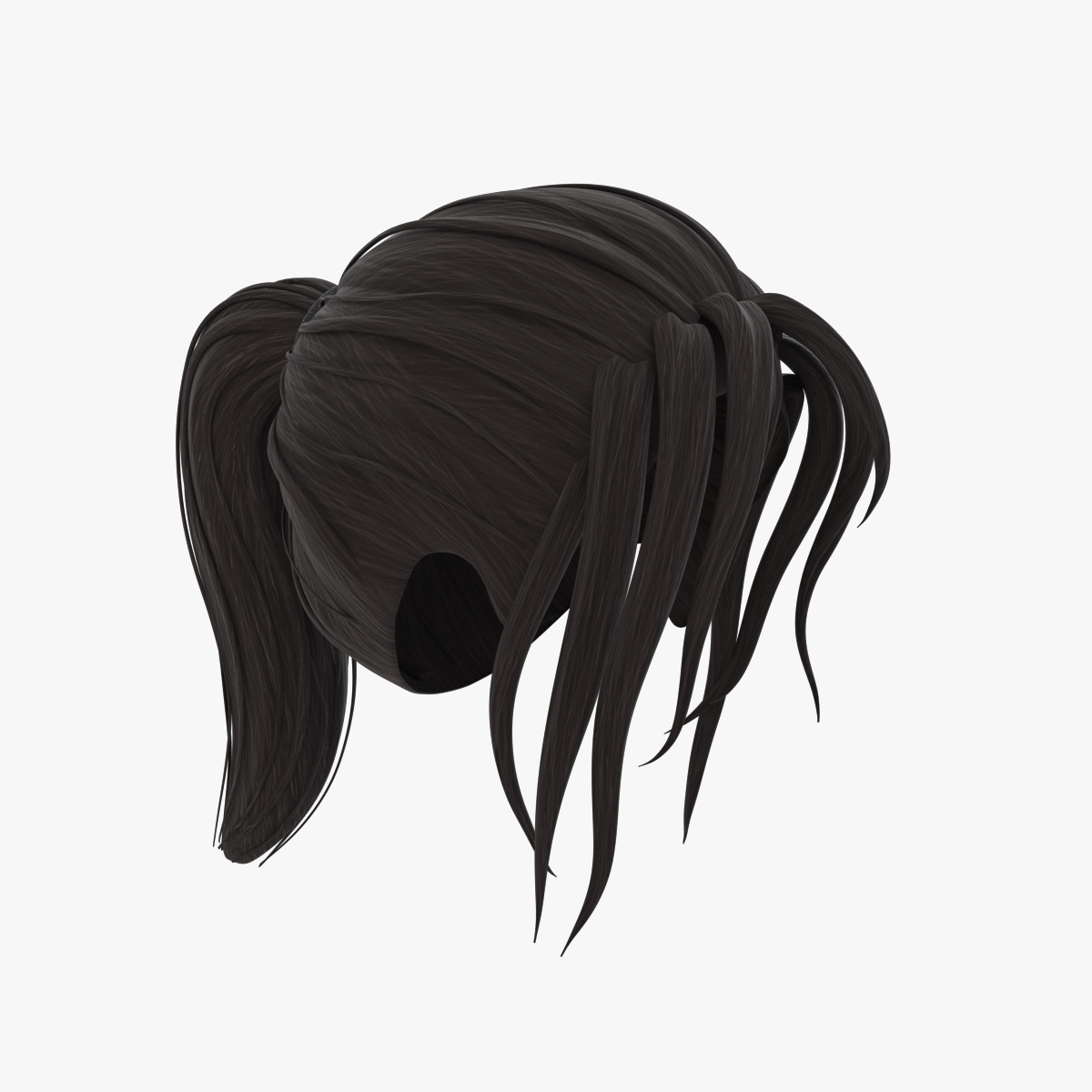 3D cartoon hair - TurboSquid 1310464