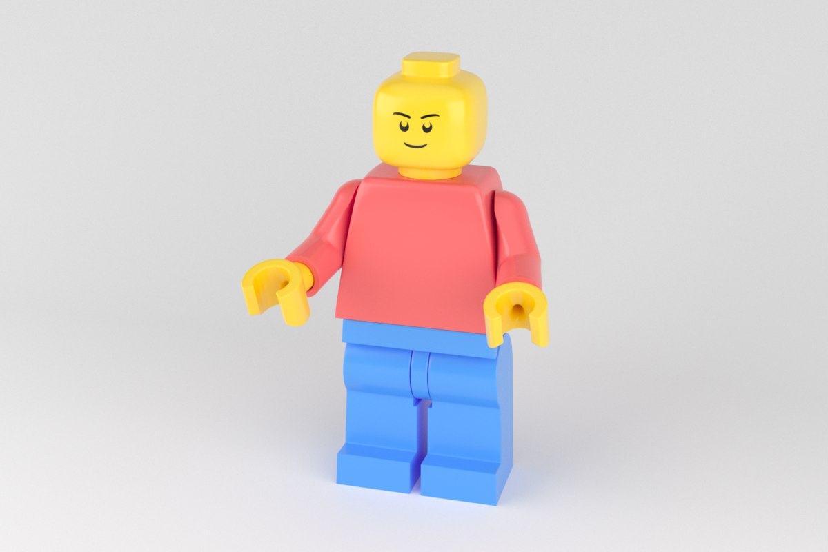 3D model lego person - TurboSquid 1310645