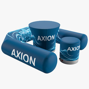 axion seat table 3D model