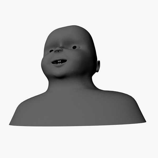 3d Coceptual Baby Model Turbosquid