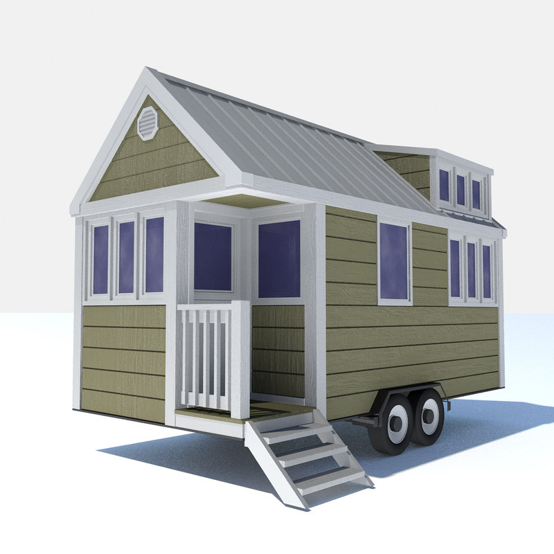 - tiny house 1 3D - TurboSquid 1310710