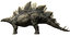 stegosaurus rigged stego 3D model