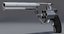 concept revolver caliber 357 magnum 3D model