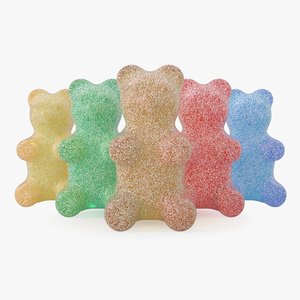 3D gummy bear