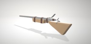 pipe gun fallout 2 3D model