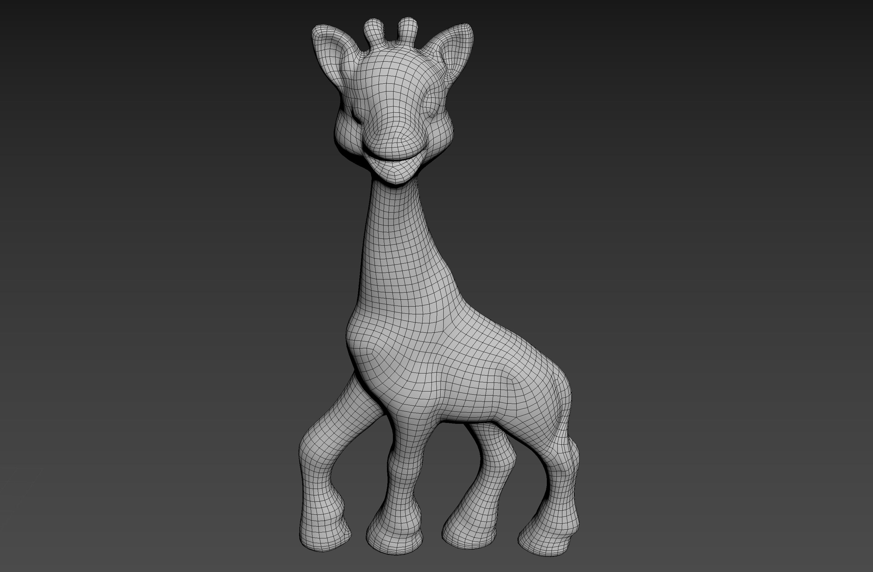 索菲长颈鹿3d模型