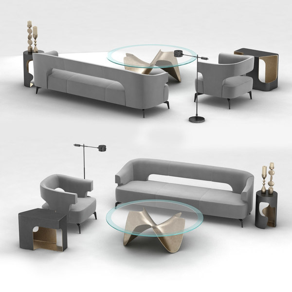 3d Furniture Set Holly Hunt Model Turbosquid 1311575 3d Furniture Set Holly Hunt Model, Holly Hunt Furniture