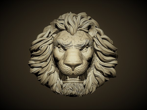 STL Lion Models | TurboSquid