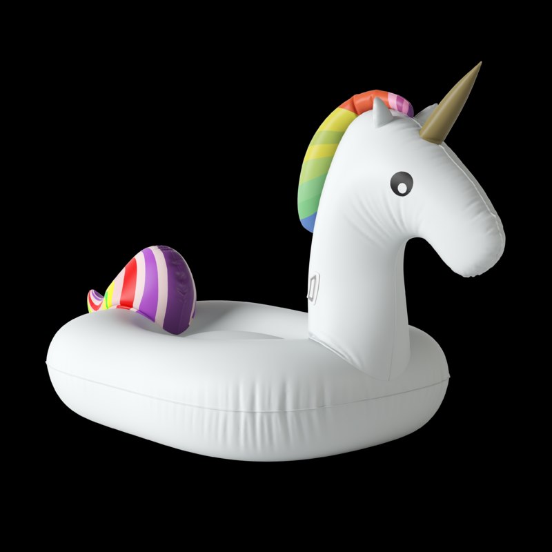 inflatable unicorn pool