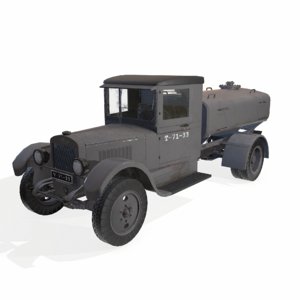3D model soviet truck