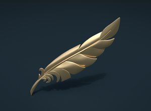 print ready feather model